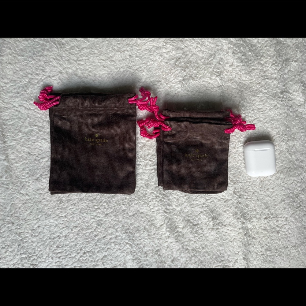 Authentic Kate Spade Jewelry Dust Bags